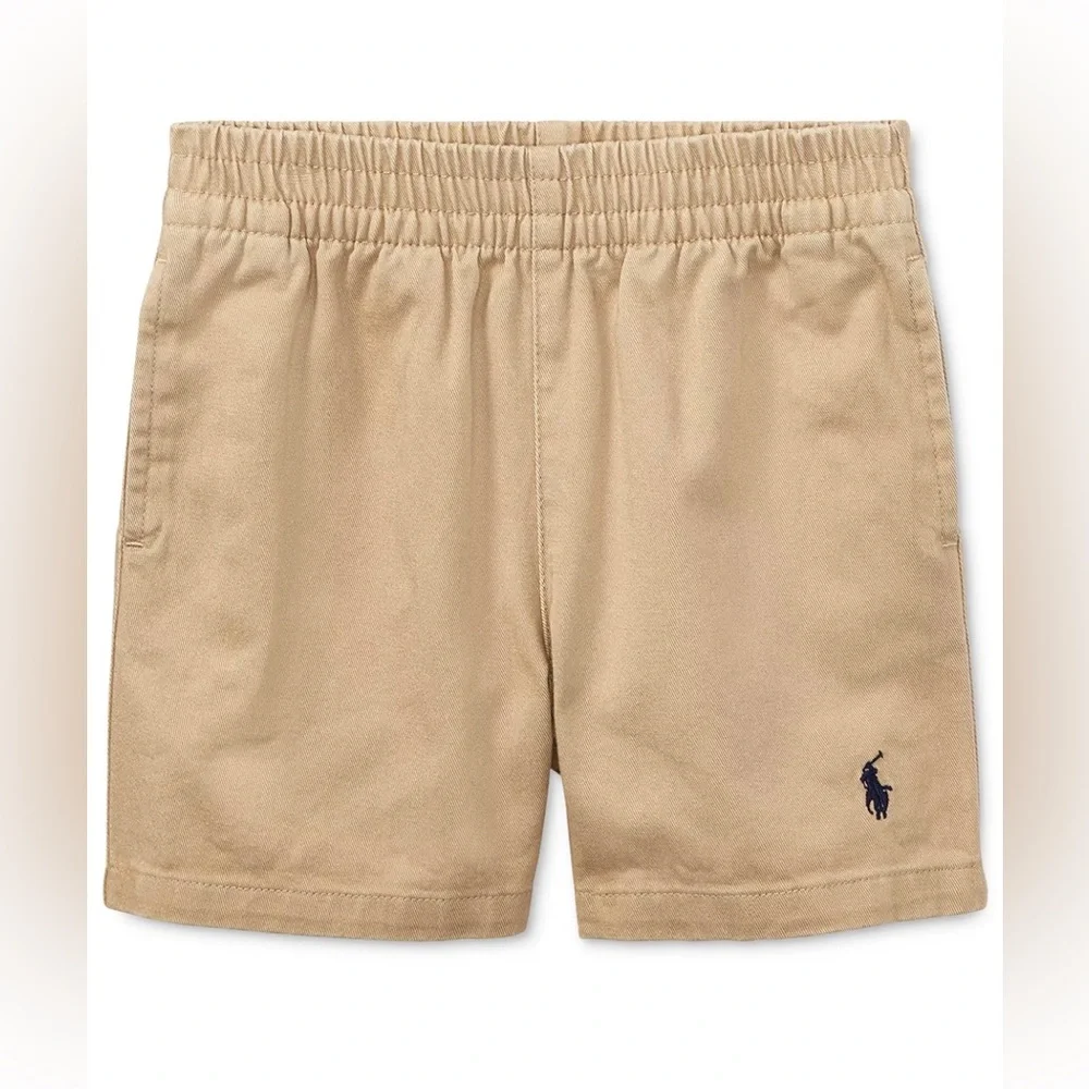 RALPH LAUREN | Baby Boys Classic Twill Pull-on Short | Size 9 Month | Khaki - Picture 1 of 5